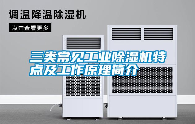 三類(lèi)常見(jiàn)工業(yè)除濕機特點(diǎn)及工作原理簡(jiǎn)介