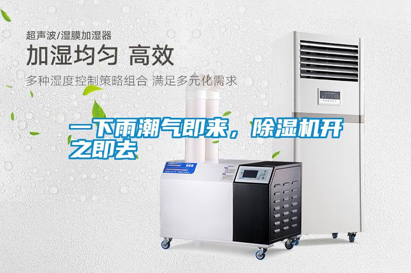 一下雨潮氣即來(lái)，除濕機開(kāi)之即去