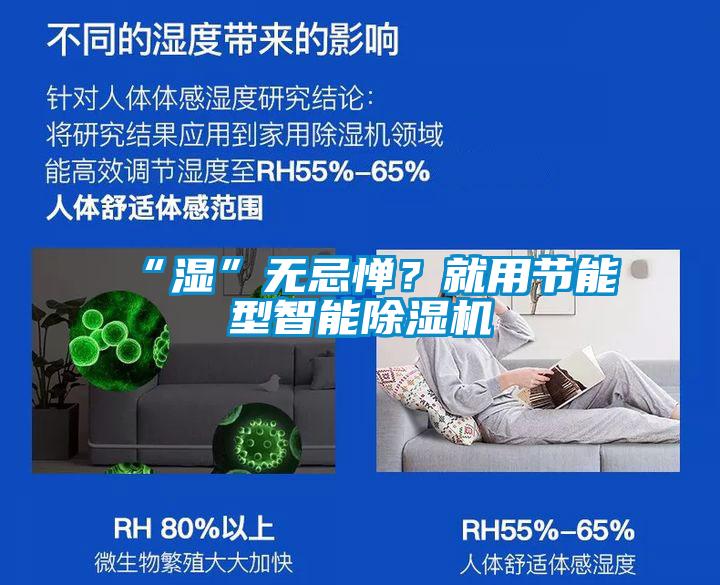 “濕”無(wú)忌憚？就用節能型智能除濕機