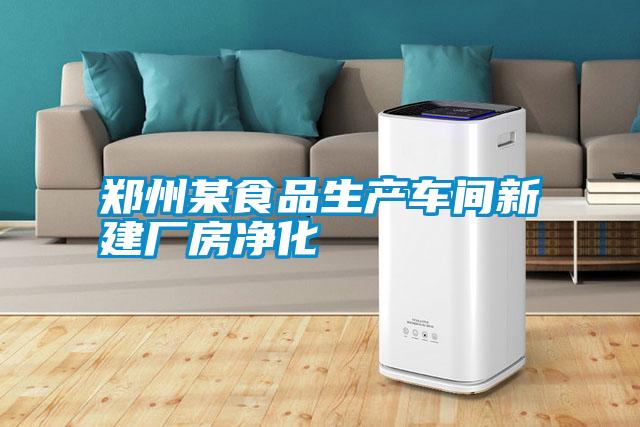 鄭州某食品生產(chǎn)車(chē)間新建廠(chǎng)房?jì)艋?/></p>
						    <p style=