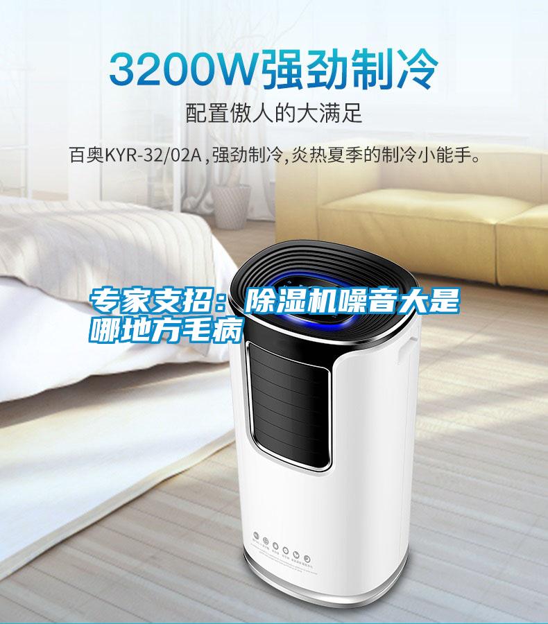 專(zhuān)家支招：除濕機噪音大是哪地方毛病
