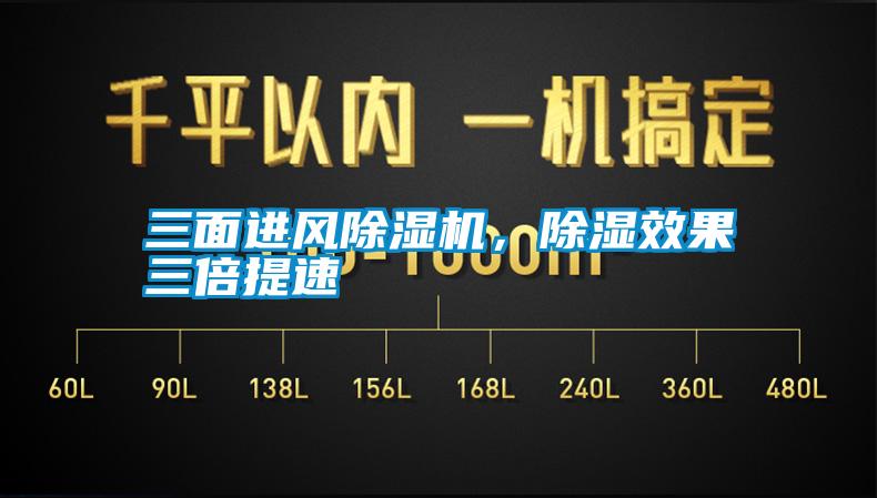 三面進(jìn)風(fēng)除濕機，除濕效果三倍提速