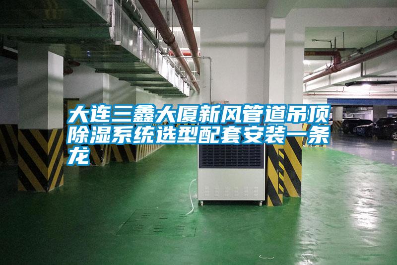 大連三鑫大廈新風(fēng)管道吊頂除濕系統選型配套安裝一條龍