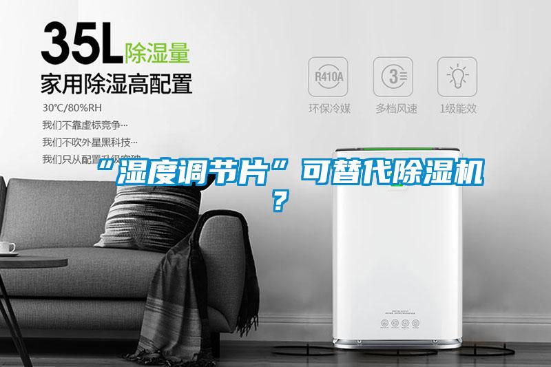 “濕度調節片”可替代除濕機？