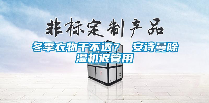冬季衣物干不透？ 安詩(shī)曼除濕機很管用
