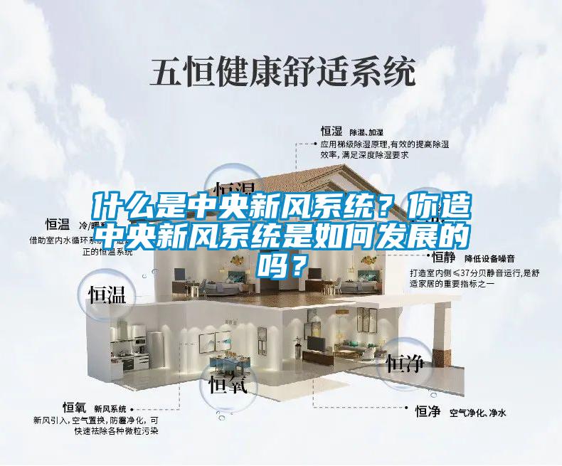 什么是中央新風(fēng)系統？你造中央新風(fēng)系統是如何發(fā)展的嗎？