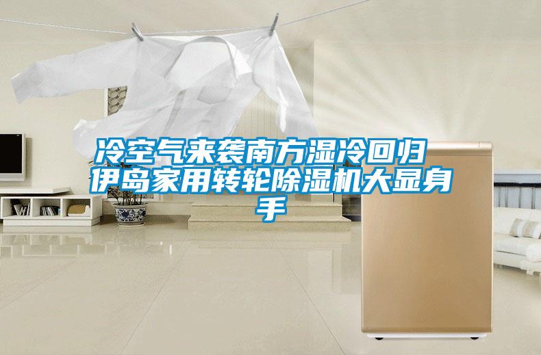 冷空氣來(lái)襲南方濕冷回歸 伊島家用轉輪除濕機大顯身手
