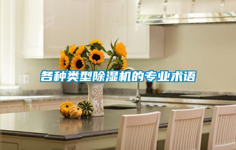 各種類(lèi)型除濕機的專(zhuān)業(yè)術(shù)語(yǔ)