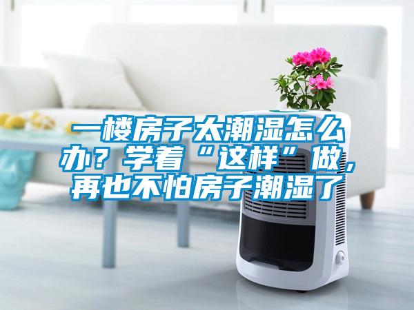 一樓房子太潮濕怎么辦？學(xué)著(zhù)“這樣”做，再也不怕房子潮濕了