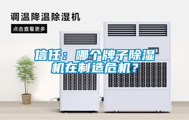 信任：哪個(gè)牌子除濕機在制造危機？