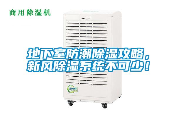 地下室防潮除濕攻略,新風(fēng)除濕系統不可少!