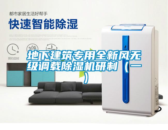 地下建筑專(zhuān)用全新風(fēng)無(wú)級調載除濕機研制（一）