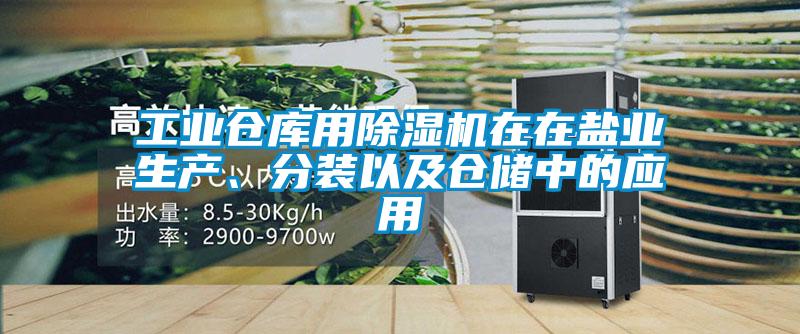 工業(yè)倉庫用除濕機在在鹽業(yè)生產(chǎn)、分裝以及倉儲中的應用