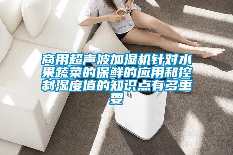 商用超聲波加濕機針對水果蔬菜的保鮮的應用和控制濕度值的知識點(diǎn)有多重要