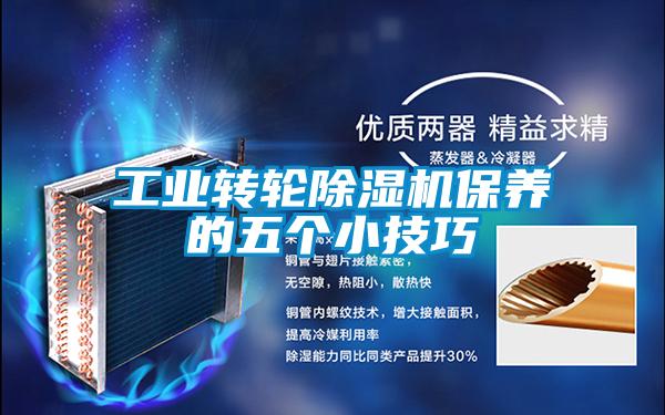 工業(yè)轉輪除濕機保養的五個(gè)小技巧