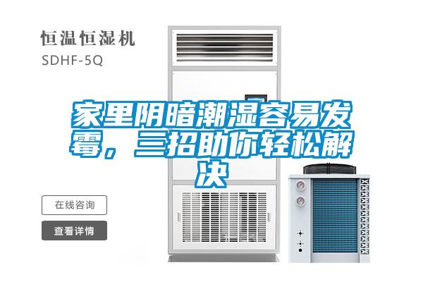 家里陰暗潮濕容易發(fā)霉，三招助你輕松解決