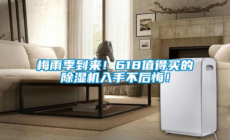 梅雨季到來(lái)！618值得買(mǎi)的除濕機入手不后悔！