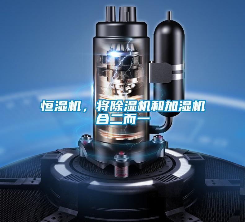恒濕機，將除濕機和加濕機合二而一