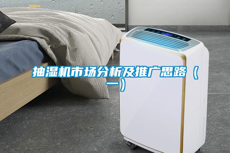 抽濕機市場(chǎng)分析及推廣思路（一）