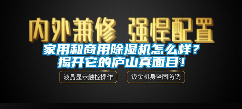 家用和商用除濕機怎么樣？揭開(kāi)它的廬山真面目！