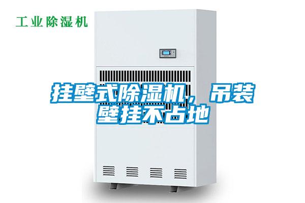 掛壁式除濕機，吊裝壁掛不占地