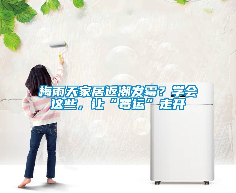 梅雨天家居返潮發(fā)霉？學(xué)會(huì )這些，讓“霉運”走開(kāi)