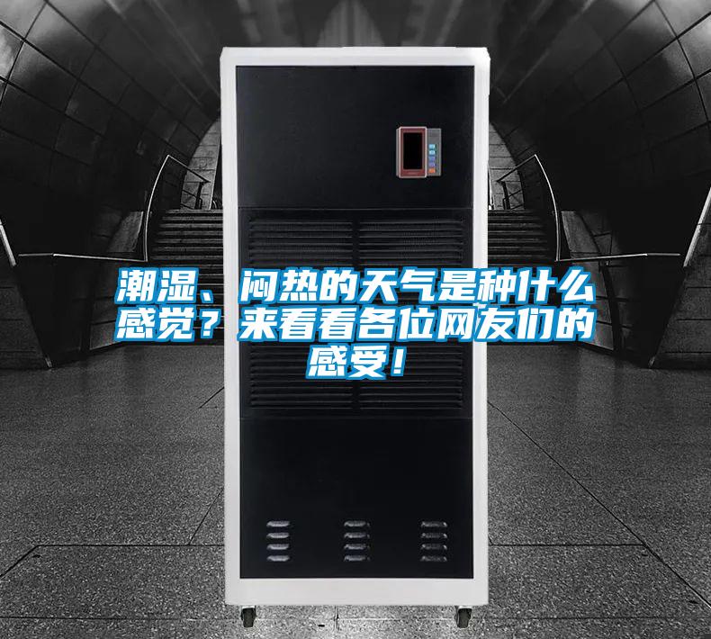 潮濕、悶熱的天氣是種什么感覺(jué)？來(lái)看看各位網(wǎng)友們的感受！