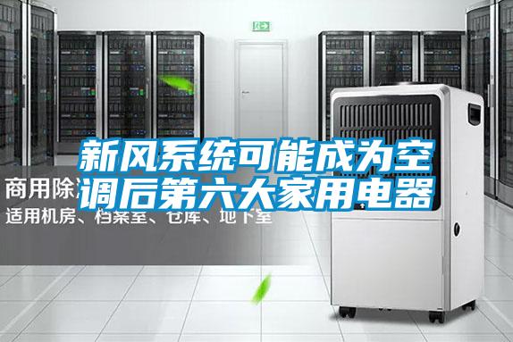 新風(fēng)系統可能成為空調后第六大家用電器