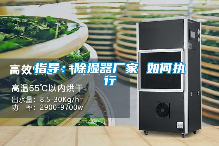 指導：除濕器廠(chǎng)家 如何執行