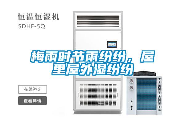 梅雨時(shí)節雨紛紛，屋里屋外濕紛紛