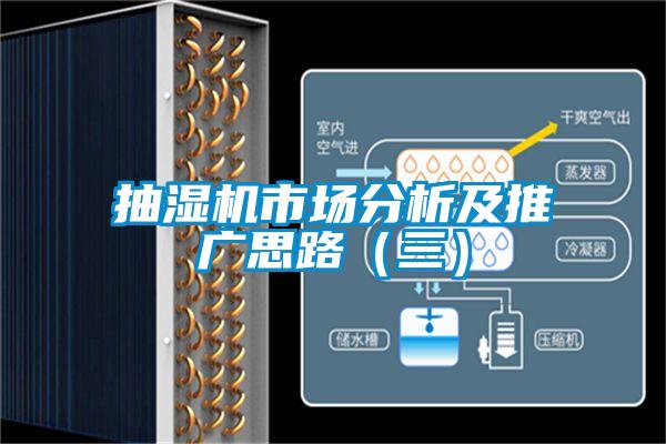 抽濕機市場(chǎng)分析及推廣思路（三）