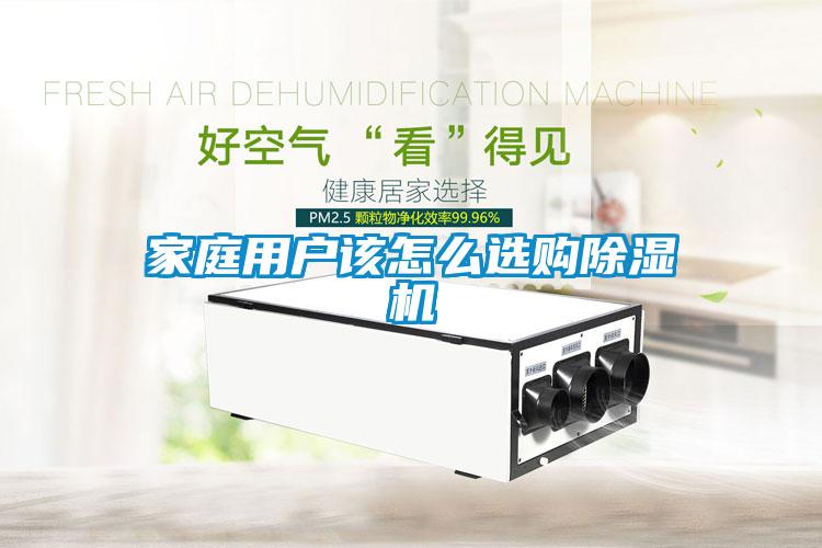 家庭用戶(hù)該怎么選購除濕機