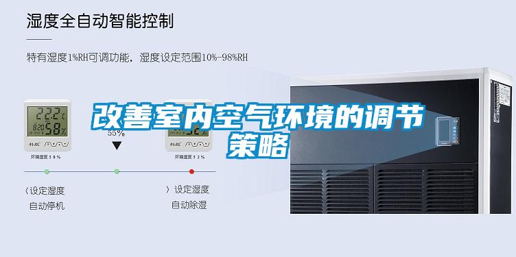 改善室內空氣環(huán)境的調節策略