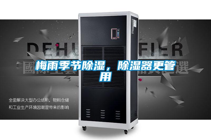 梅雨季節除濕，除濕器更管用