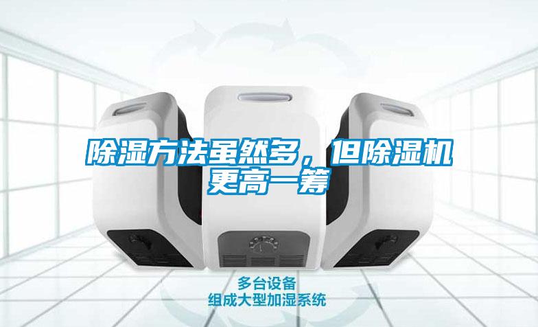 除濕方法雖然多，但除濕機更高一籌