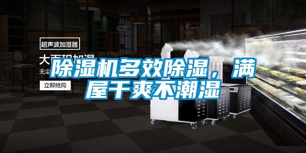 除濕機多效除濕，滿(mǎn)屋干爽不潮濕
