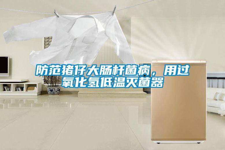 防范豬仔大腸桿菌病，用過(guò)氧化氫低溫滅菌器