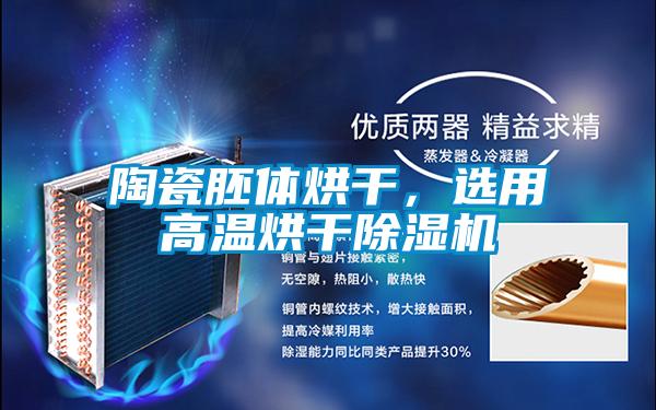 陶瓷胚體烘干，選用高溫烘干除濕機