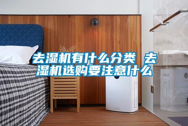 去濕機有什么分類(lèi) 去濕機選購要注意什么