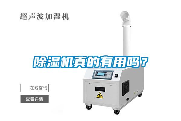 除濕機真的有用嗎？