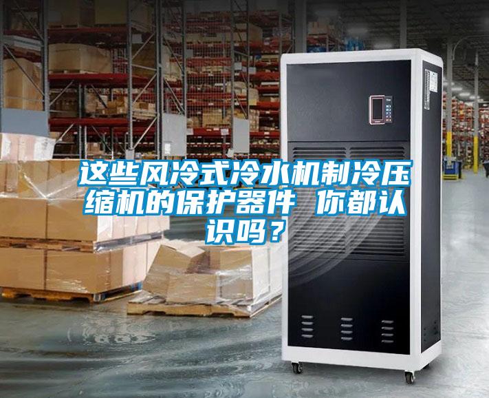 這些風(fēng)冷式冷水機制冷壓縮機的保護器件 你都認識嗎？