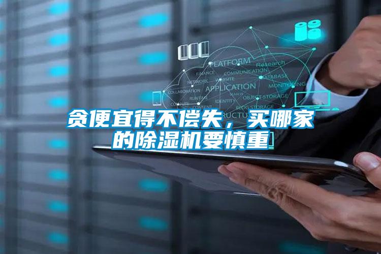 貪便宜得不償失，買(mǎi)哪家的除濕機要慎重