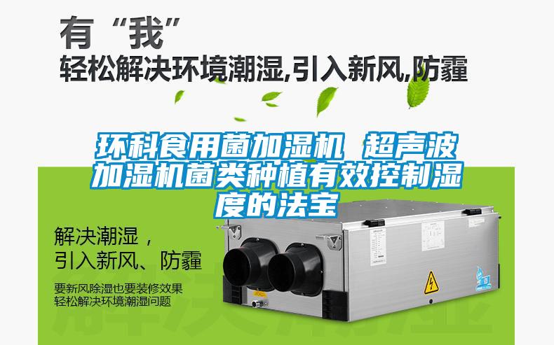 環(huán)科食用菌加濕機 超聲波加濕機菌類(lèi)種植有效控制濕度的法寶