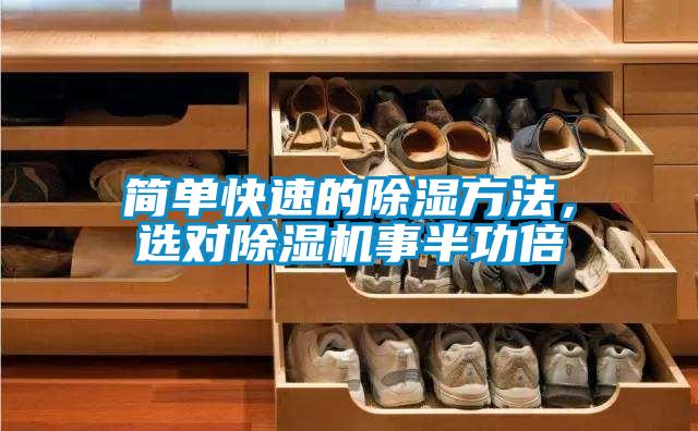 簡(jiǎn)單快速的除濕方法，選對除濕機事半功倍