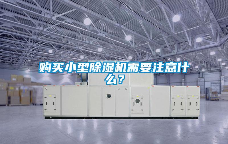 購買(mǎi)小型除濕機需要注意什么？