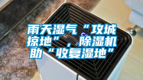 雨天濕氣“攻城掠地”，除濕機助“收復濕地”