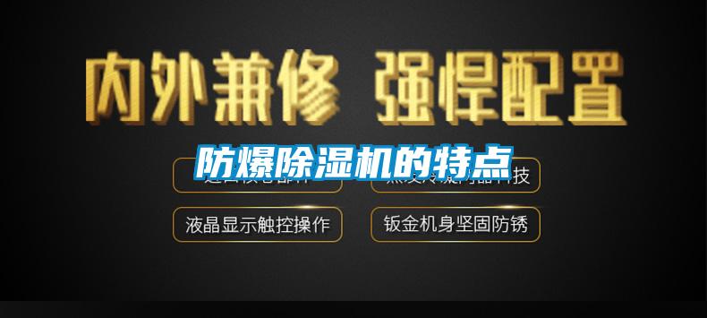 防爆除濕機的特點(diǎn)