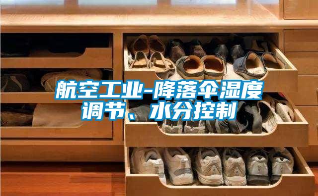 航空工業(yè)-降落傘濕度調節、水分控制