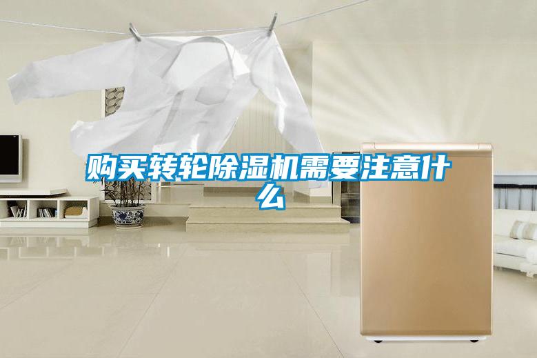 購買(mǎi)轉輪除濕機需要注意什么