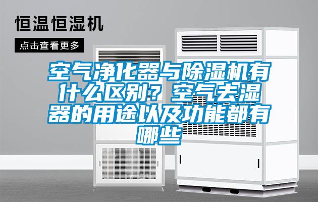 空氣凈化器與除濕機有什么區別？空氣去濕器的用途以及功能都有哪些